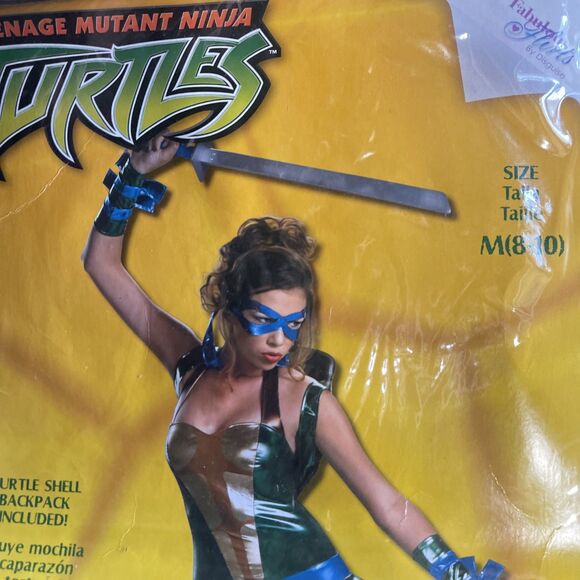 Halloween Costume Women’s TMNT Leonardo Size M Teenage Mutant Ninja Turtles - Picture 3 of 6